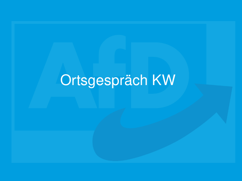 Ortsgespräch KW